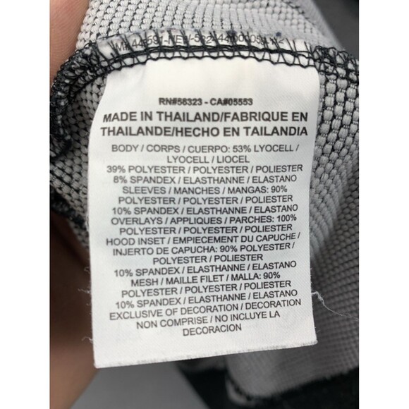 Air Jordan Training Fitted Shield 1/4 Zip Black Pullover Hoodie Size Large - Picture 9 of 14